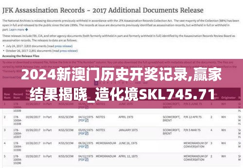 2024新澳门历史开奖记录,赢家结果揭晓_造化境SKL745.71