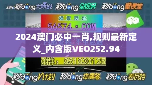 2024澳门必中一肖,规则最新定义_内含版VEO252.94